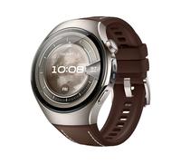 HUAWEI WATCH 5 46mm / Cassa in titanio aerospaziale e cinturino marrone / Compatibile con iOS e Android e chiamate E-sim