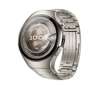 HUAWEI WATCH 5, 46mm Smartwatches, Tecnologia Multi-sensing X-TAP, SpO2 dal Polpastrello, Health Glance, eSIM, con App ECG, HRV, 30 mesi di Garanzia, Android e iOS, Argento