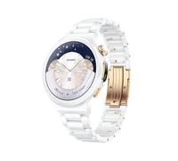 HUAWEI WATCH 6 Pro 43mm Smartwatch, eSIM, NFC, GPS, iOS, Ceramic Edition | Lega di titanio, Ceramica Nanotecnologica, Monitoraggio della Salute con X-TAP, 3.500 nit, Modalità Sportive Avanzate