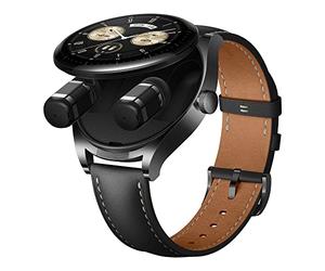 HUAWEI Watch Buds, Smartwatch e Auricolari 2 in 1, Controlli Touch Wide Area, Cancellazione del Rumore, Monitoraggio Professionale della Salute, Compatibile con Android e iOS, Versione Italiana, Nero