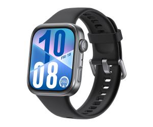 HUAWEI WATCH FIT 4 / Cassa in alluminio e cinturino nero / Fino a 10 giorni di autonomia e compatibile con iOS e Android