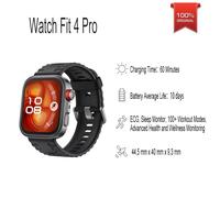 Huawei Watch Fit 4 Pro Advanced in Titanio con Vetro Zaffiro, Ampio Schermo, Lunga Durata della Batteria, Chiamate Bluetooth, Smartwatch