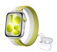 HUAWEI WATCH FIT 5 Argento+FreeBuds SE 4 Bianco, Schermo AMOLED HD da 1,82", Design Raffinato, Pagamento NFC, Rilevamento Cadute, Batteria a lunga durata, Monitoraggio della salute, 5 ATM