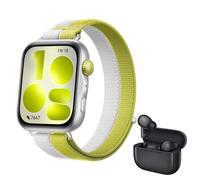 HUAWEI WATCH FIT 5 Argento+FreeBuds SE 4 Nero, Schermo AMOLED HD da 1,82", Design Raffinato, Pagamento NFC, Rilevamento Cadute, Batteria a lunga durata, Monitoraggio della salute, 5 ATM