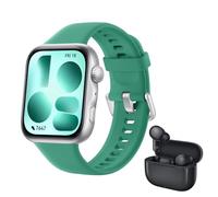 HUAWEI WATCH FIT 5 Verde+FreeBuds SE 4 Nero, Schermo AMOLED HD da 1,82", Design Raffinato, Pagamento NFC, Rilevamento Cadute, Batteria a lunga durata, Monitoraggio della salute, 5 ATM