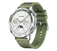 HUAWEI WATCH GT 4 46mm Smartwatch, Batteria fino a 2 settimane, Android e iOS, Analisi calorie, Monitoraggio della salute 24h, SpO2, GPS, 100+ sport, Versione italiana, Green