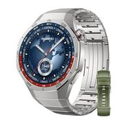 HUAWEI WATCH GT 5 Pro 46mm Titanio + EasyFit 3 Fluoroelastomer Strap Verde