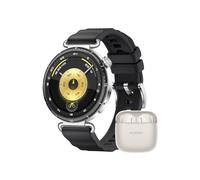 HUAWEI WATCH GT 6 41 mm Nero + FreeBuds SE 3 Beige, Smartwatch, Display AMOLED, Fino a 14 giorni, Ciclismo, Oltre 100 Modalità Sportive, iOS e Android, Pagamento NFC, Monitoraggio della Salute