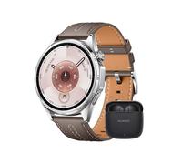 HUAWEI WATCH GT 6 46 mm Grigio + FreeBuds SE 3 Nero, Smartwatch, Display AMOLED da 1,47 pollici, Fino a 21 giorni, Ciclismo, Oltre 100 Modalità Sportive, iOS e Android, Pagamento NFC, GPS