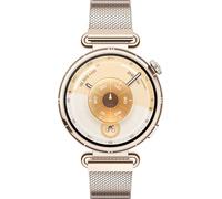 Watch GT6 GPS - Cassa in acciaio inossidabile color oro da 41 mm con cinturino in maglia milanese, oro - Nouvo