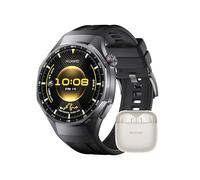 HUAWEI WATCH GT 6 Pro Nero + FreeBuds SE 3 Beige, Smartwatch, Display AMOLED da 1,47 pollici, Fino a 21 giorni, Ciclismo di Livello Pro, Oltre 100 Modalità Sportive, iOS e Android, Analisi ECG, NFC