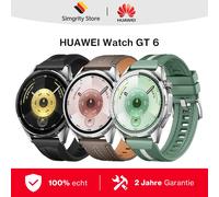 HUAWEI Watch GT 6 Smartwatch 41 mm/46 mm, GPS, display AMOLED, batteria con autonomia fino a 21 giorni, ciclismo, oltre 100 modalità sportive, compatibile con Android e iOS, monitoraggio della salute,
