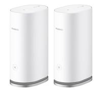 HUAWEI WiFi 6 Mesh 3 (Confezione da 2) Router,AX3000 Dual Band Con Copertura Fino a 400m²,Roaming Senza Interruzioni,Controllo Parental,HarmonyOS Mesh+,MU-MIMO,WPA3