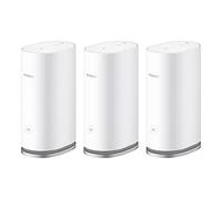 HUAWEI WiFi 6 Mesh 3（Confezione da 3）AX3000Mbps Router, Sistema Mesh per tutta la Casa,3 Porte Ethernet Gigabit, Copertura fino a 600m², Connessione a un solo Tocco ,Diagnosi Wi-Fi Visualizzata,WPA3