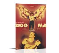 HUAYEQWHELH Dogma - Poster estetici da parete, decorazione artistica da parete vintage, su tela, per soggiorno, camera da letto, 30 x 45 cm, con cornice