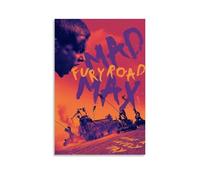 HUAYEQWHELH Furiosa, poster decorativo da parete con saga di A Mad Max, stampa artistica da parete, stile vintage, per soggiorno, camera da letto, 20 x 30 cm, senza cornice