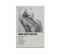 HUAYEQWHELH Poster decorativo da parete con scritta "Young The Giant Mind over Matter", stampa artistica da parete in stile vintage, decorazione artistica da parete per soggiorno, camera da letto, 20