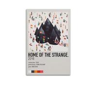 HUAYEQWHELH Poster decorativo da parete in stile vintage, motivo: Young The Giant Home of The Strange, decorazione artistica da parete per soggiorno, camera da letto, 20 x 30 cm, senza cornice