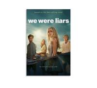 HUAYEQWHELH We Were Liars - 1 poster estetico da parete, decorazione artistica da parete, stile vintage, per soggiorno, camera da letto, 30 x 45 cm, senza cornice
