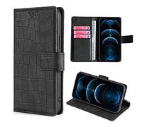 HUAYIJIE GKFGEY Flip Custodia per ZTE Blade A530 Cover Custodia Case [Nero]