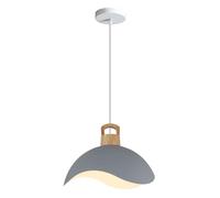 HUAYUSEDF Lampada a sospensione minimalista con sorgente luminosa E26, lampada a moderna in stile industriale, lampadario a testa singola regolabile in altezza, lampade for la decorazione