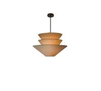 HUAYUSEDF Lampada a sospensione retrò per soggiorno, stile giapponese Wabi-Sabi, lampada a sospensione per camera da letto, apparecchio di illuminazione creativo per ristorante