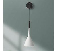 HUAYUSEDF Nordic Minimalist Wall Lamp Adjustable Hanging Sconce Indoor Socket Fixture Black Light for Bedrooms, Hallways, and Living Spaces Decor