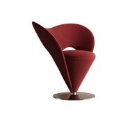 HUAYUSEDF Poltrona a sacco per soggiorno, sala da pranzo, camera da letto, salotto, poltrona casual, divano creativo, seduta, stile italiano, bordeaux