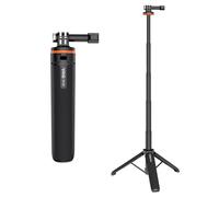 HUAYUWA Asta di prolunga regolabile per selfie Insta360 X5/X4/X3/X2/GO3, treppiede per asta di estensione cardanica, compatibile con DJI Action5/Action4/Pocket3, staffa di montaggio (50,8 cm)