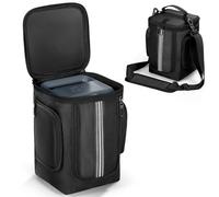 HUAYUWA Custodia da trasporto compatibile con Anker SOLIX C300 / SOLIX C1000 / 521, Power Station Solor Generator portatile e accessori, borsa da viaggio con tracolla tasche laterali, Per Solix C300