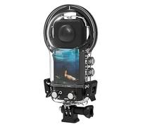 HUAYUWA custodia subacquea da 30 m con copriobiettivo in silicone per Insta360 X3 Action Camera impermeabile con accessori per staffa 98FT