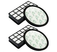 HUAYUWA Set di filtri HEPA ZR903701 compatibile con aspirapolvere Rowenta RO76xx Silence Force Cyclonic Models, RO7611EA RO7647EA RO7663EA RO7676EA RO7681EA RO7690EA RO7691EA (2 set)
