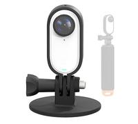 HUAYUWA Supporto per telaio per fotocamera compatibile con Insta360 GO3 Action Camera Custodia protettiva Telaio Cage Shell Holder Mount con staffa adattatore filettata da 1/4" per accessori Insta 360