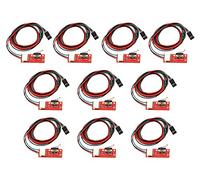 HUAZIZ 10 Pezzi RAMPS 1.4 Finecorsa Meccanico Finecorsa, Finecorsa Meccanici Stampante 3D con Cavo, Compatibile con Arduino Mega 2560 RAMPS 1.4