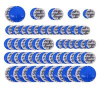 HUAZIZ 100 Pezzi Patch per Riparazione Pneumatici, 32mm/42mm/58mm Rotonda Pneumatici In Gomma Naturale Riparazione, Toppe per Riparazione Bici, Toppe Rotonde