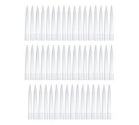 HUAZIZ 100 pezzi Puntali per pipette trasparenti 5000 UL/5 ml Puntali per pipette liquide in plastica universale da laboratorio Polipropilene (PP) autoclavabile