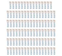 HUAZIZ 100 Pezzi Trasparente Tubo da Centrifuga da 2ml con Estremità Scanalata con Tappo a Vite Fornitura per Campioni da Laboratorio, Provette Provette Graduate, Laboratorio Provette in Plastica