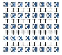 HUAZIZ 40 Pezzi Micro USB Femmina a DIP Adattatore 2.54mm 5 Pin Micro USB Presa a DIP Converter Breakout Board, Tipo B Convertitore Femmina per Alimentazione USB fai da te Design Breadboard