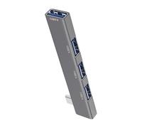Hub 3.0 - Adattatore a 4 porte - Adattatore multiporta splitter da 5 Gbps, hub per PC, laptop, chiave, tastiera e riduzione del consumo di .