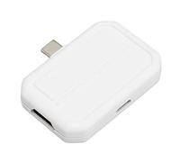 Hub 3 in 1 Tipo C Interfaccia multimediale multifunzionale da Tipo C a HD Docking station per hub USB 3.0 PD Plastica bianca Trasmissione ad alta velocità 4K 30Hz Plug and Play