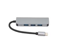 Hub 4 in 1 con 1xUSB3.0 3xUSB2.0, 5Gbps Dock di Espansione Portatile Adattatore Splitter USB per Tastiera, Mouse, Disco Rigido e Memory Stick USB Plug And Play Facile Accesso