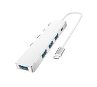 Hub 4-in-1 USB3.0 2.0 Type-C 5Gbps Hub Portatile Docking Station Multifunzionale Per Tastiera Del Computer Portatile Disco Rigido