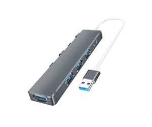 Hub 4-in-1 USB3.0 2.0 Type-C 5Gbps Hub Portatile Docking Station Multifunzionale Per Tastiera Del Computer Portatile Disco Rigido