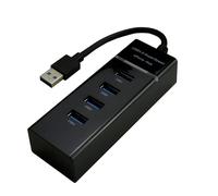 HUB 4 porte USB 3.0 nero