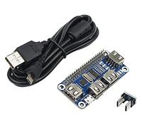 Hub 4USB durevole USB a UART Debug per Raspberry Zero/W Accessorio