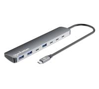 Manhattan Hub 7 porte USB3.2 10G/5G 4x USB-C™ + 3x USB-A con Power Delivery