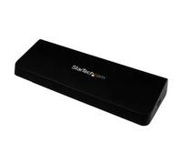 StarTech.com Docking Station Universale USB 3.0 a doppio monitor HDMI e DisplayPort 4K - Docking station USB 3.0 a HDMI e DP, 4x USB-A, Ethernet - Dock per Notebook USB-A Mac e Windows