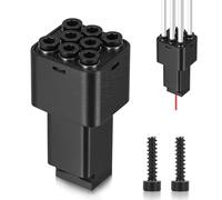 Hub a filamento a 8 colori per stampante 3D, compatibile con Anycubic Kobra 3/ACE Pro Serie - Distributore PTFE a basso attrito contro zoccoli