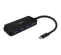 AISENS - A109-0715 - Hub USB 3.1 USB-C, USB-C/M-4Xtipo A/H, nero, 15 cm