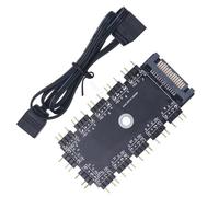 hub ARGB LED dei hub di sincronizzazione di 5V 3pin ARGB per installazione facile e trasmissione stabile dei segnali nel hub corrente del PC 4.5A